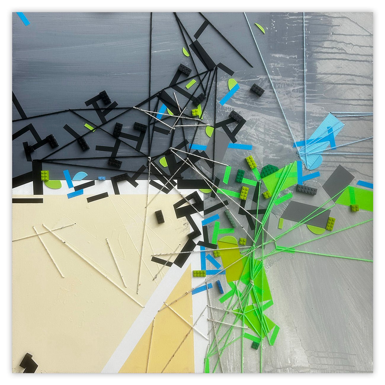 Inssipi Aankkitareem - Philippe Halaburda - Abstract Painting - Ideelart