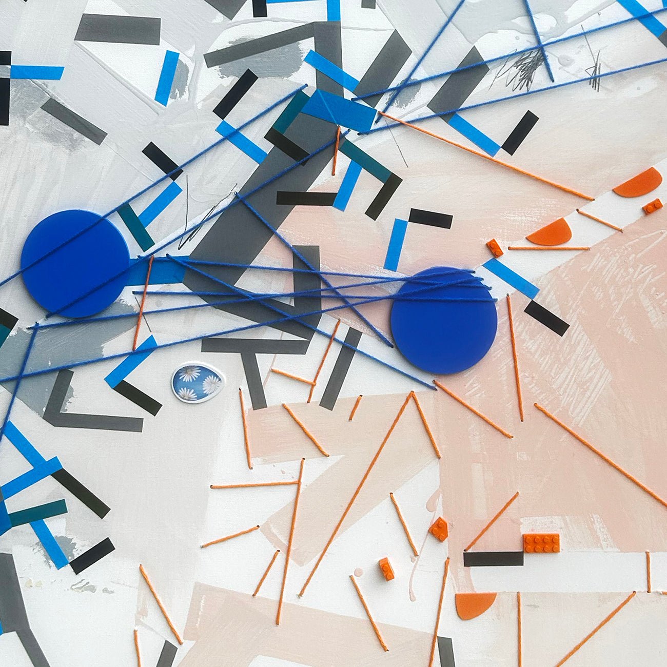 Sppuzzem - Philippe Halaburda - Abstract Painting - Ideelart