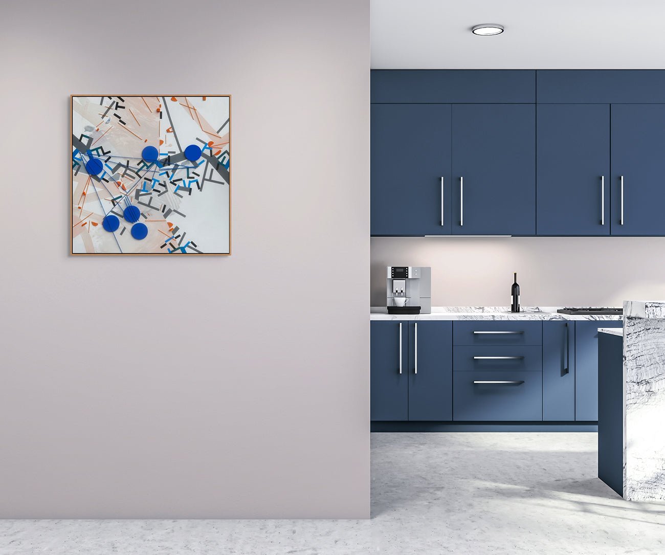 Lillerrne - Philippe Halaburda - Abstract Painting - Ideelart