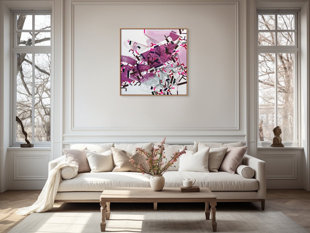 Hors Necuuse - Philippe Halaburda - Abstract Painting - Ideelart