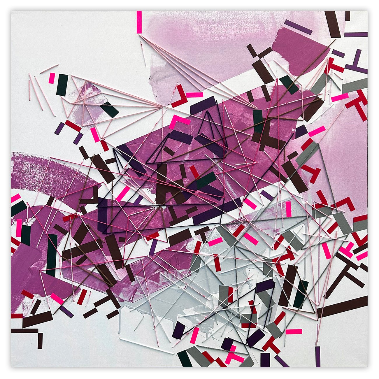 Hors Necuuse - Philippe Halaburda - Abstract Painting - Ideelart