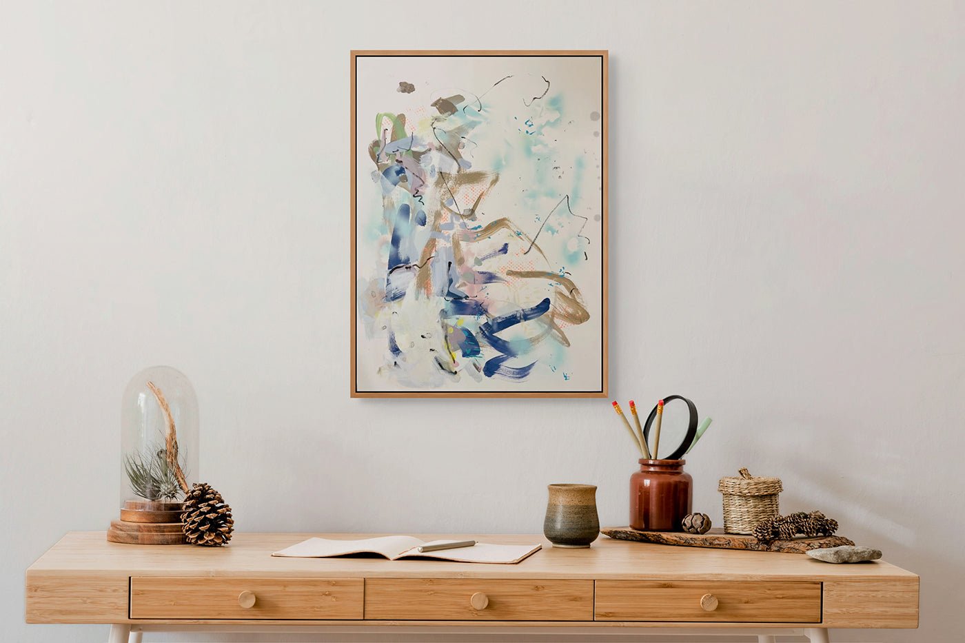 Gesture 2 - Gina Werfel - Abstract Painting - Ideelart