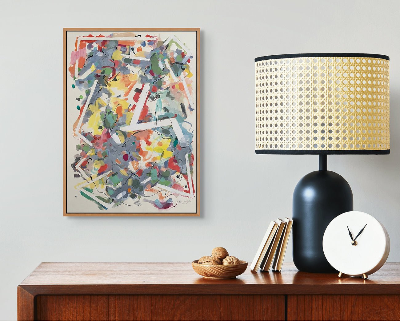 Spatial sense - Gina Werfel - Abstract Painting - Ideelart