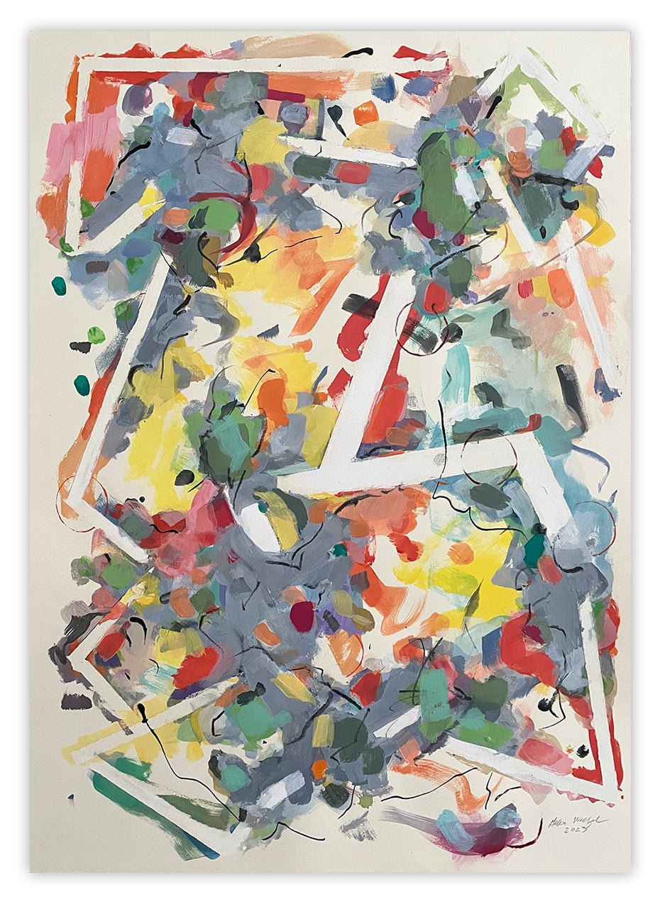 Spatial sense - Gina Werfel - Abstract Painting - Ideelart