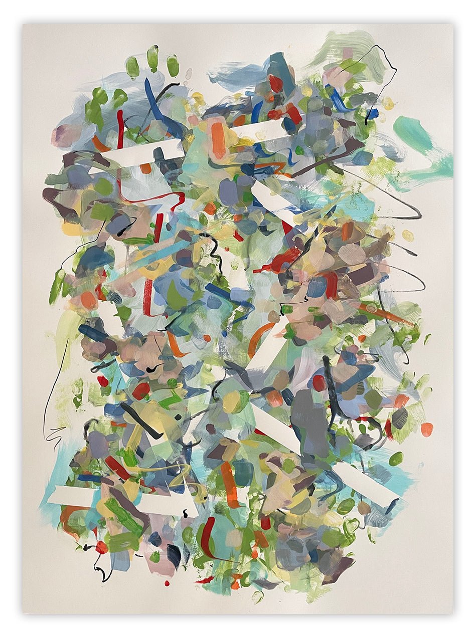 Early Spring - Gina Werfel - Abstract Painting - Ideelart