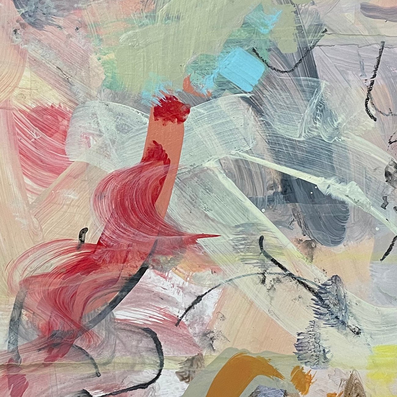 Companion - Gina Werfel - Abstract Painting - Ideelart