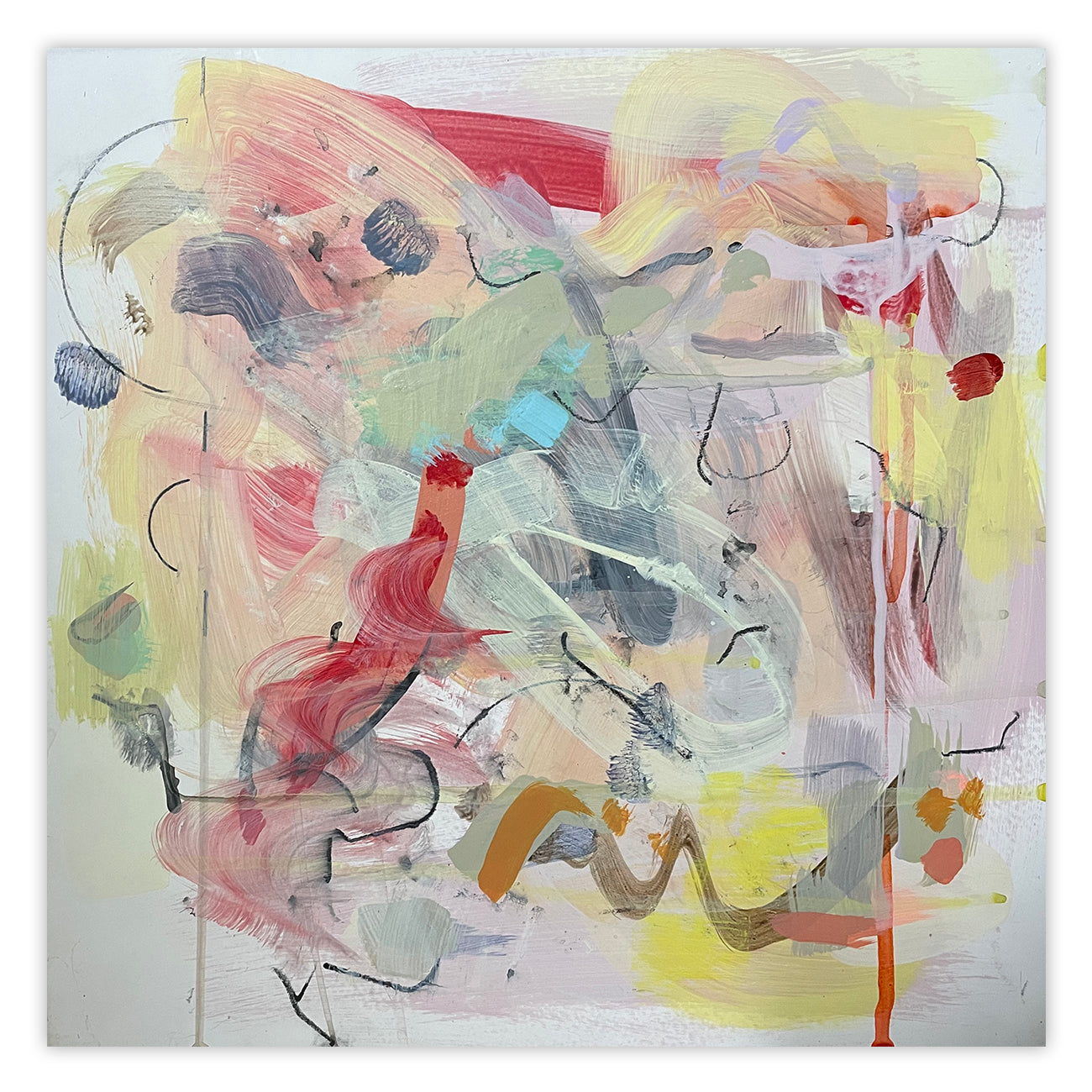 Companion - Gina Werfel - Abstract Painting - Ideelart