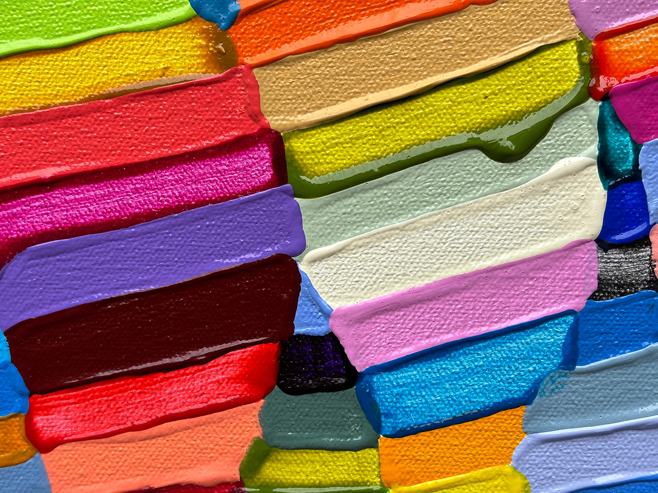 Night Turning to Day - Martina Nehrling - Abstract Painting - Ideelart