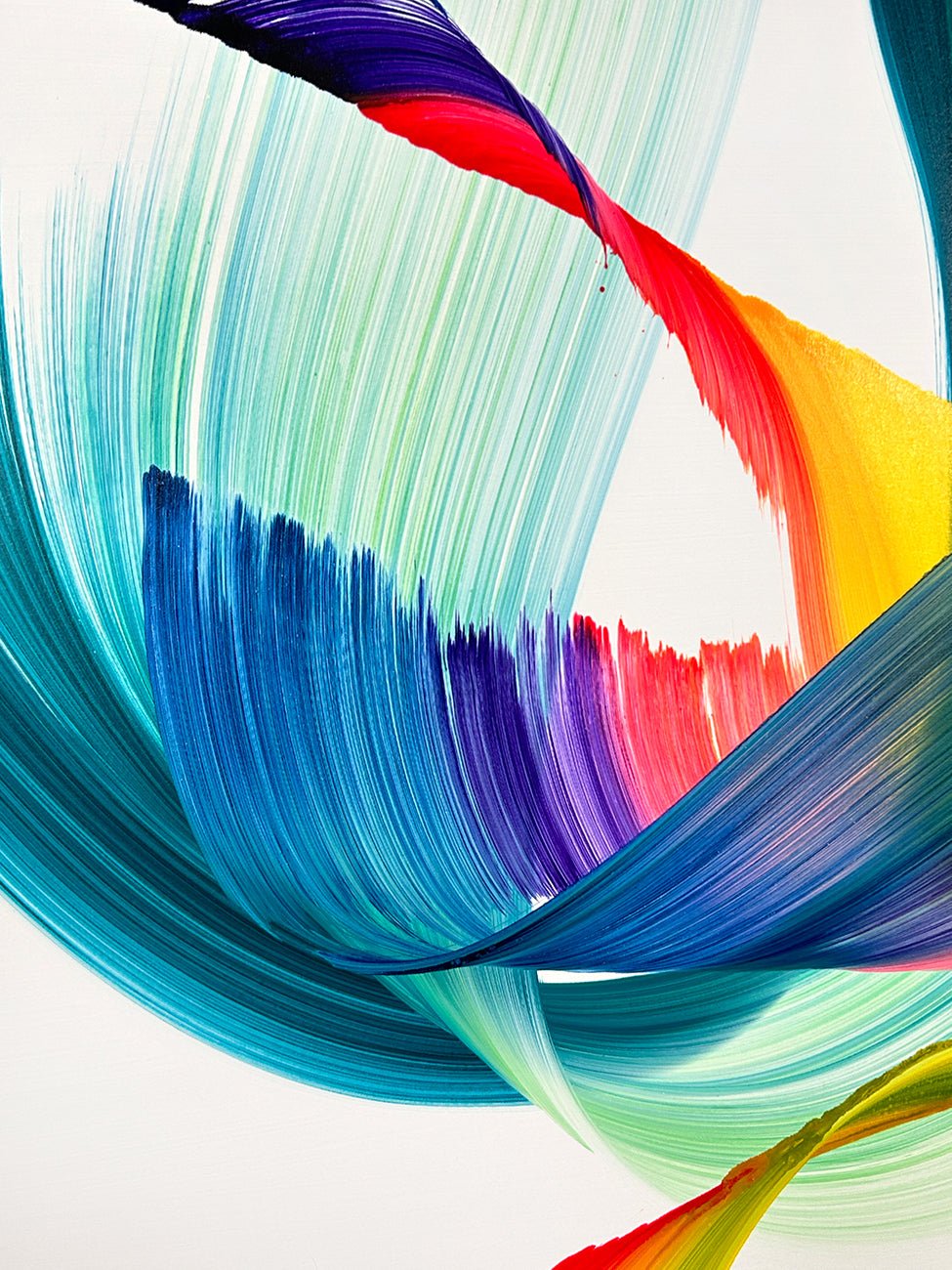 Vuelvo Al Mar - Nikolaos Schizas - Abstract Painting - Ideelart