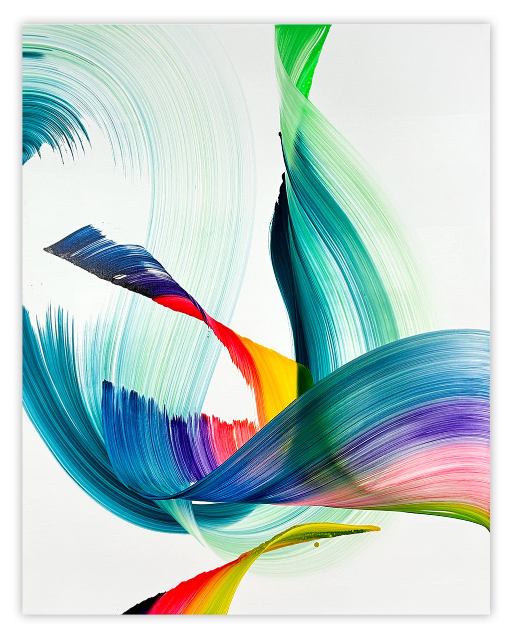 Vuelvo Al Mar - Nikolaos Schizas - Abstract Painting - Ideelart