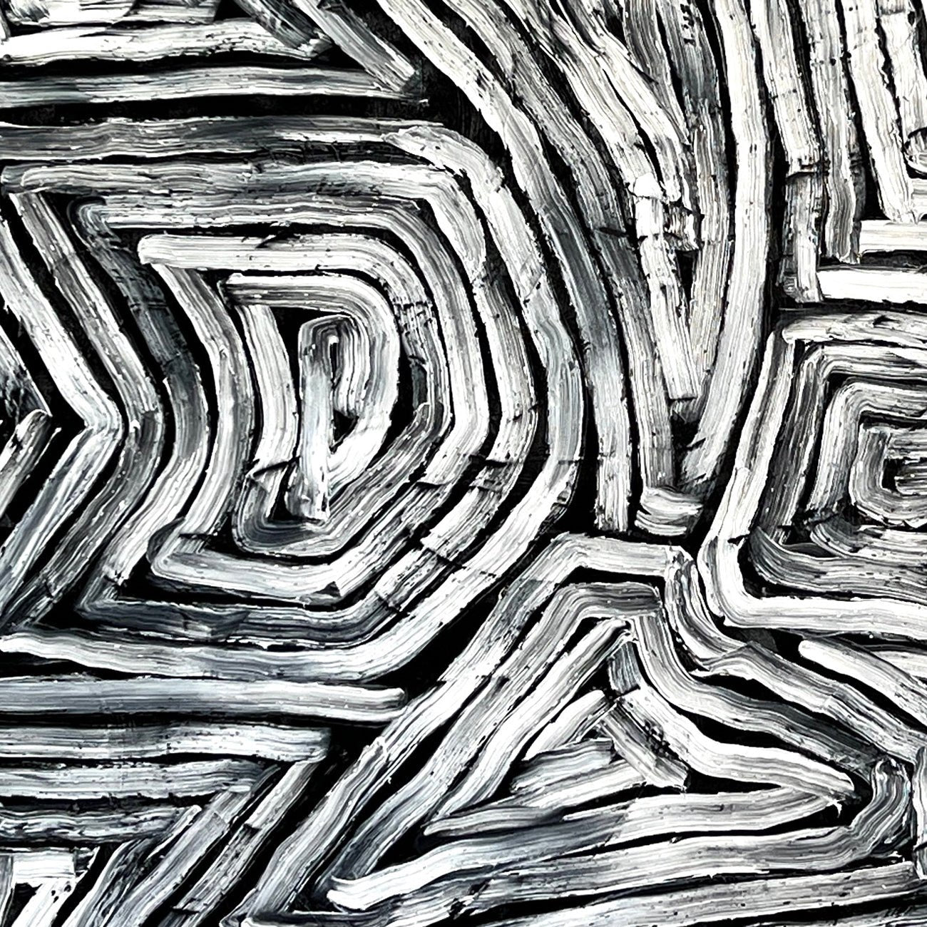 Time Disgathering - Dana Gordon - Abstract Painting - Ideelart