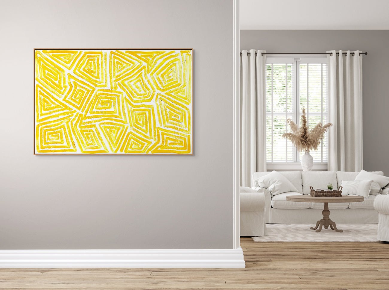 Close to the Sun - Dana Gordon - Abstract Painting - Ideelart