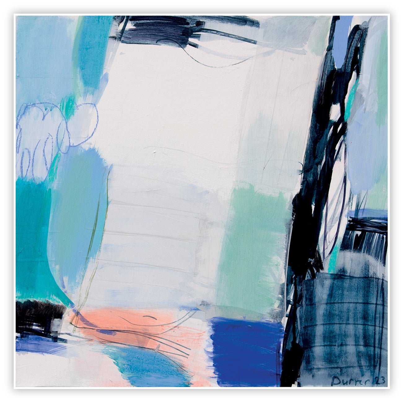 Tagesanbruch - Andreas Durrer - Abstract Painting - Ideelart