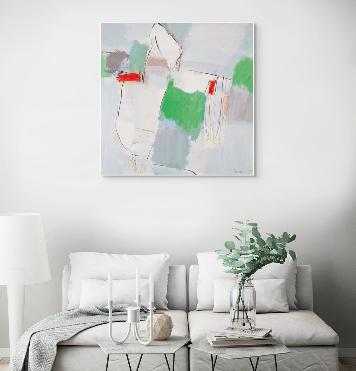 Akzentuiert - Andreas Durrer - Abstract Painting - Ideelart