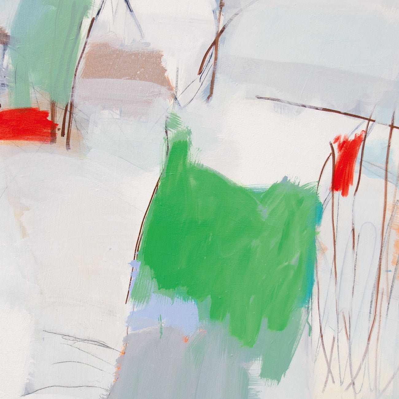 Akzentuiert - Andreas Durrer - Abstract Painting - Ideelart