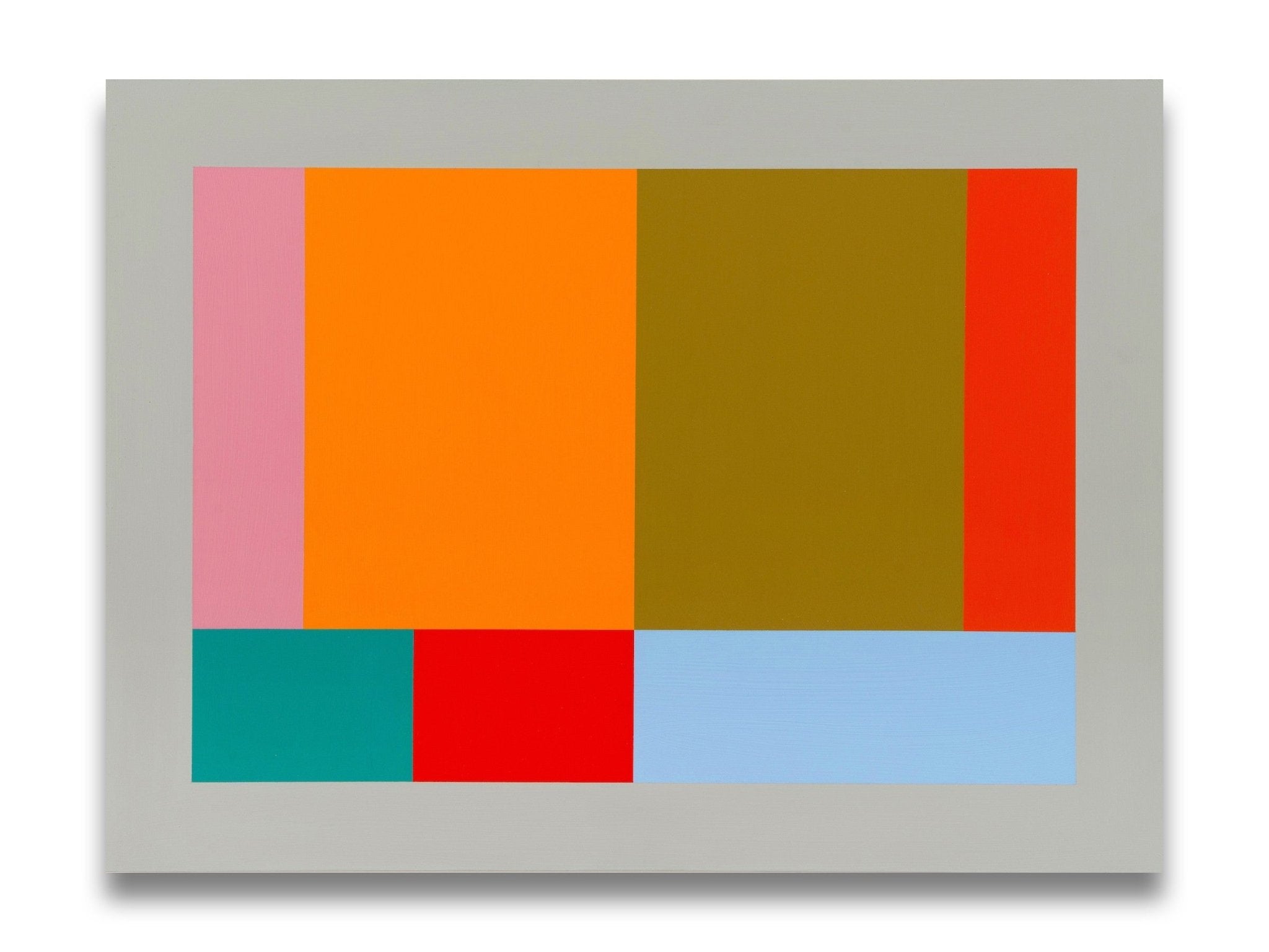 Large Test Pattern 3 - Tom McGlynn - Abstract Painting - Ideelart