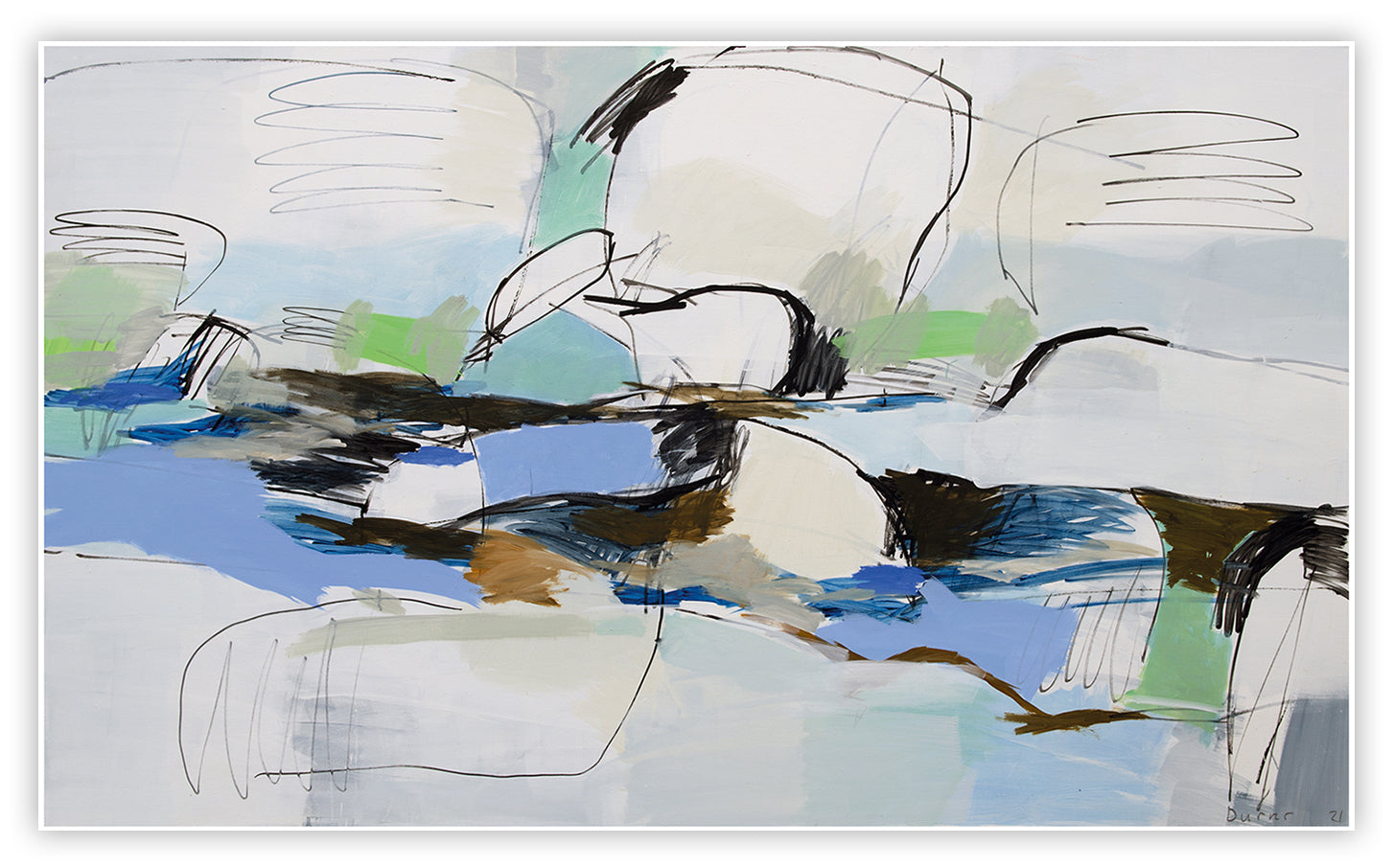 Fels und Fluss (Strömung)