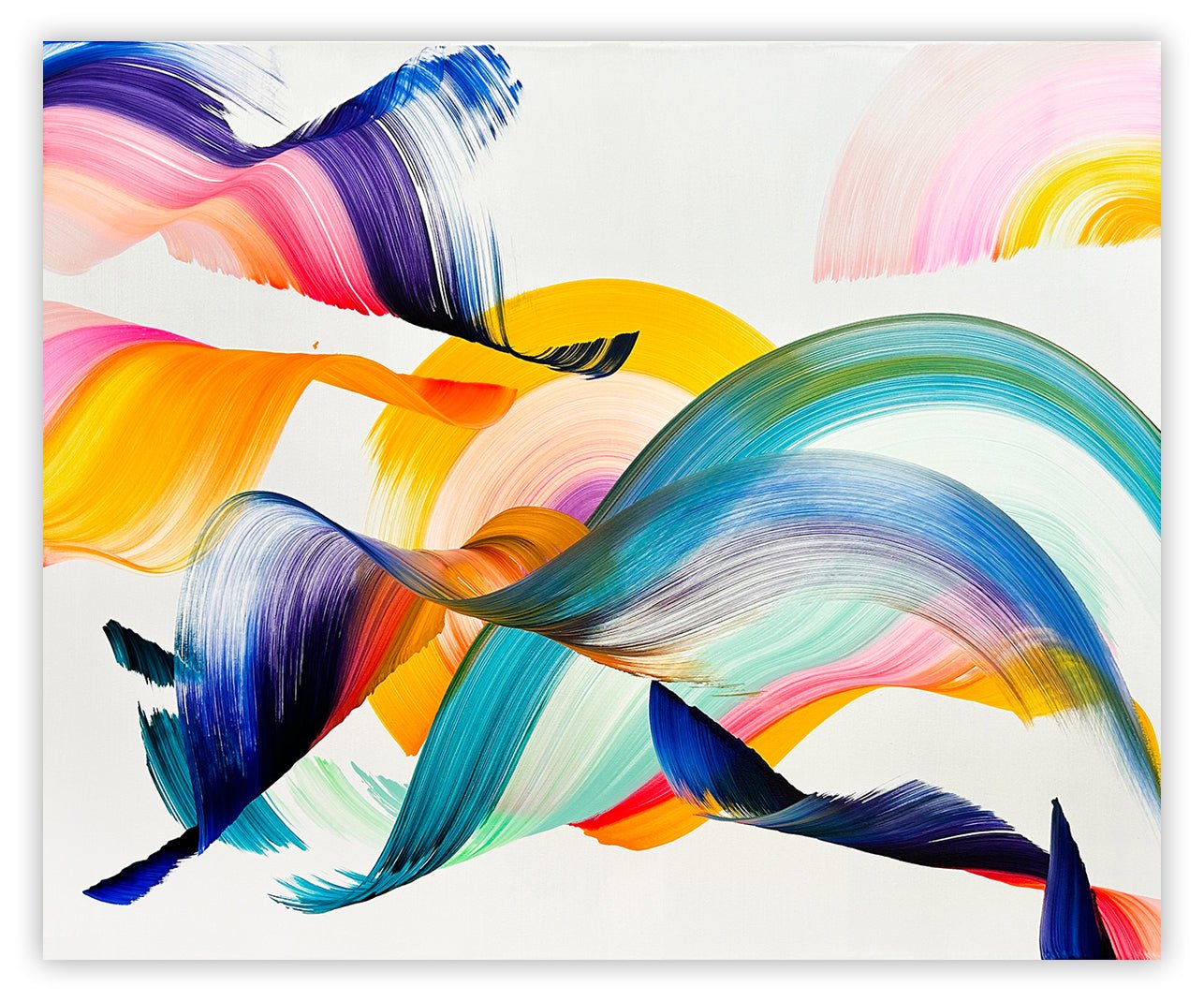 1000 Sunsets - Nikolaos Schizas - Abstract Painting - Ideelart