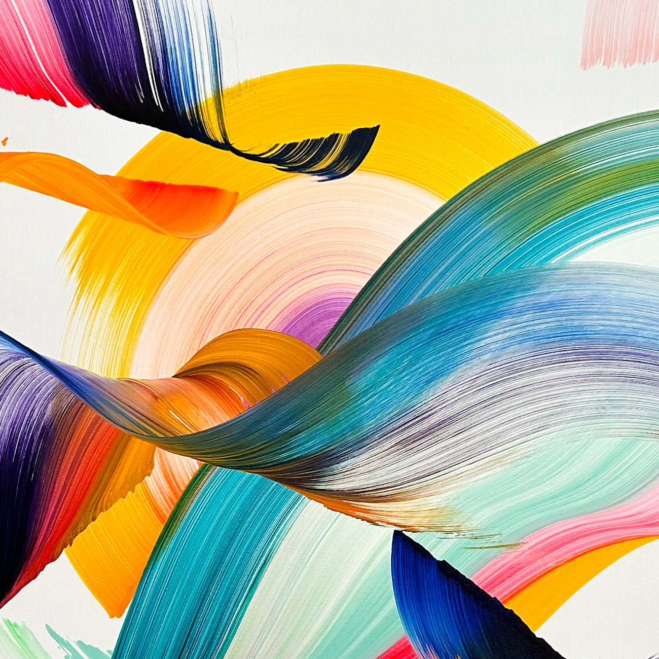 1000 Sunsets - Nikolaos Schizas - Abstract Painting - Ideelart