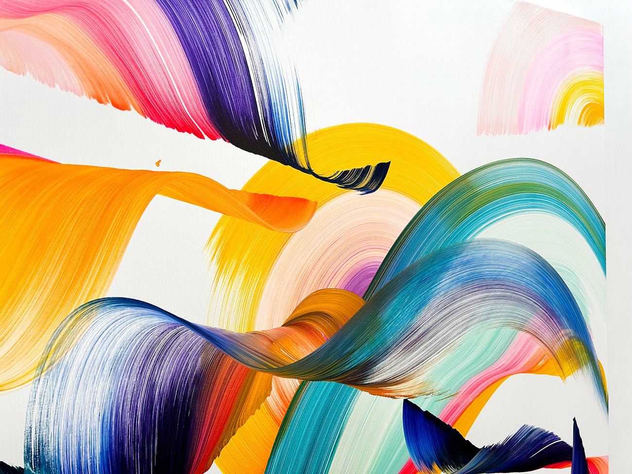 1000 Sunsets - Nikolaos Schizas - Abstract Painting - Ideelart