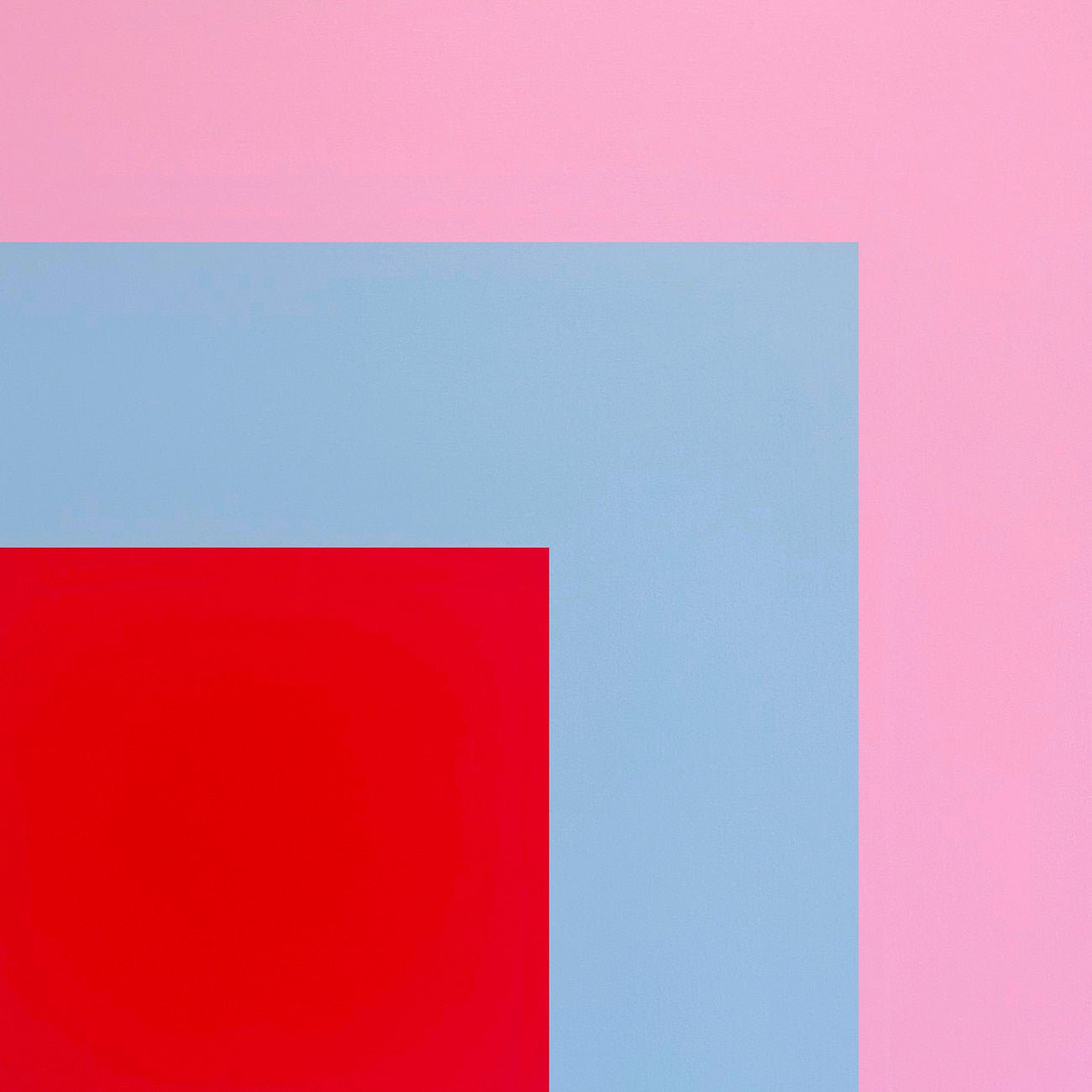 Orb (Pink and Blue) - Brent Hallard - Abstract Painting - Ideelart