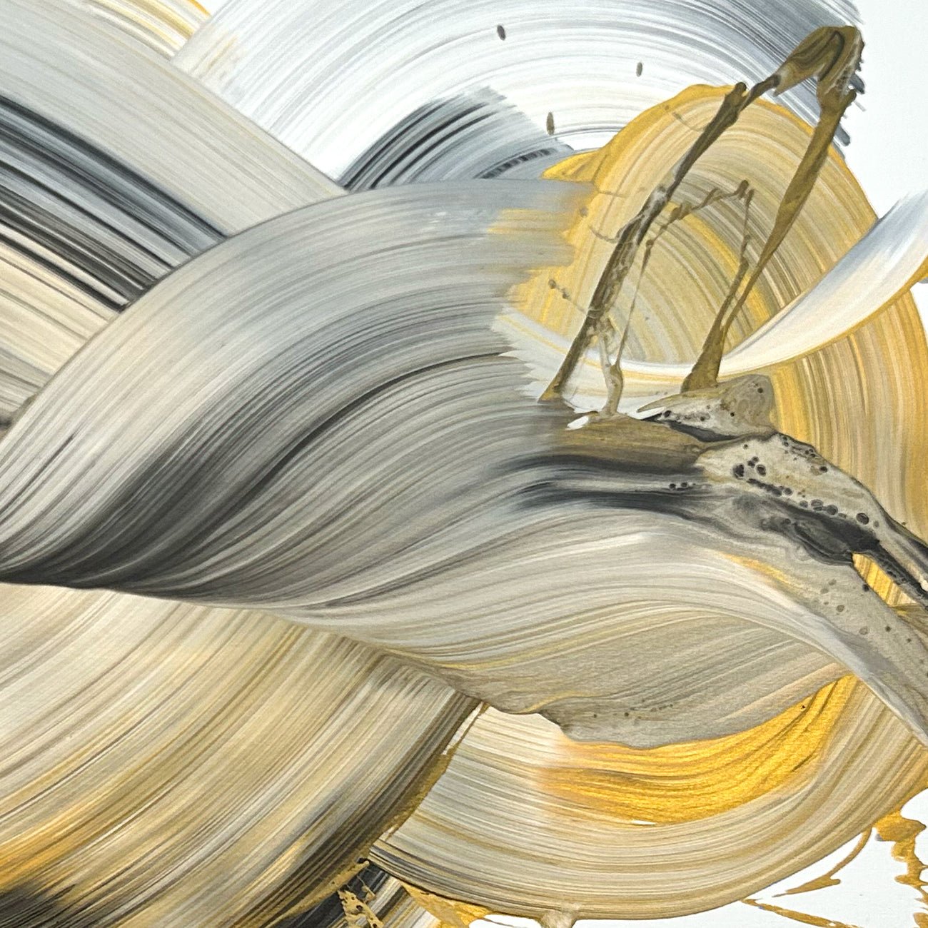 Como Una Ola - Nikolaos Schizas - Abstract Painting - Ideelart