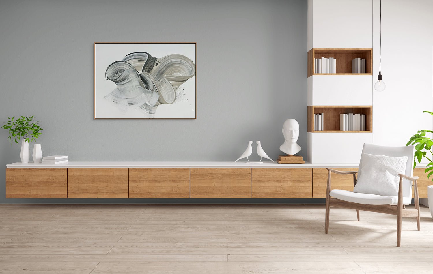 Ti Sento - Nikolaos Schizas - Abstract Painting - Ideelart