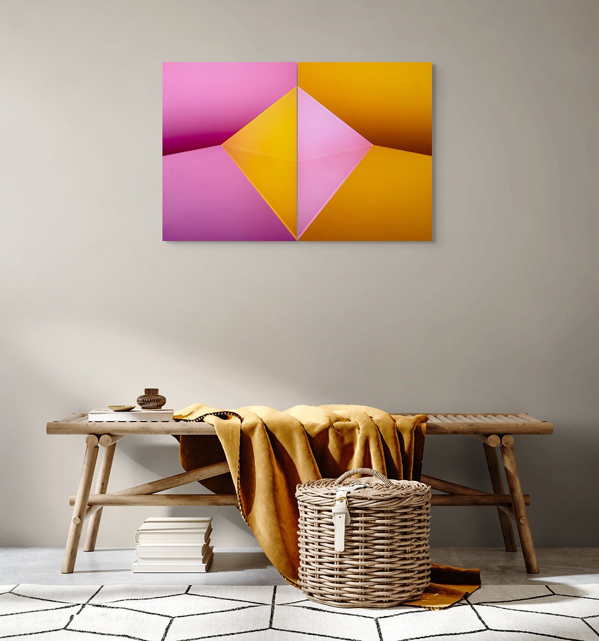 Diptych No. 57805 / No. 57806 - Sebastiaan Knot - Abstract Photography - Ideelart