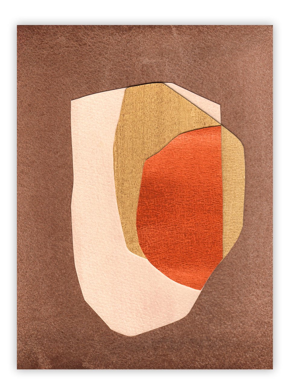 Ilot 13 - Marie de Lignerolles - Abstract Painting - Ideelart