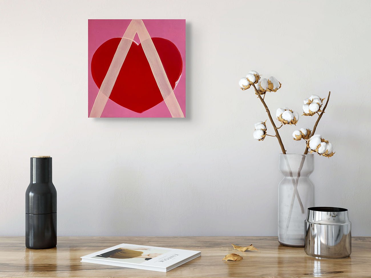 V - Anya Spielman - Abstract Painting - Ideelart