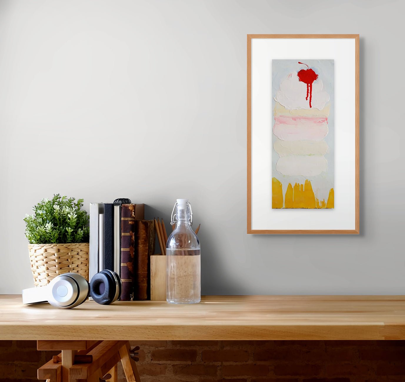 Incarnadine - Anya Spielman - Abstract Painting - Ideelart