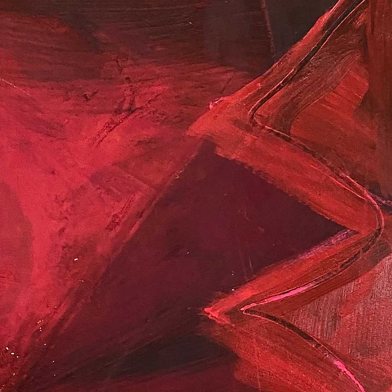 Flag In Unknown Territory III - Paul Landauer - Abstract Painting - Ideelart