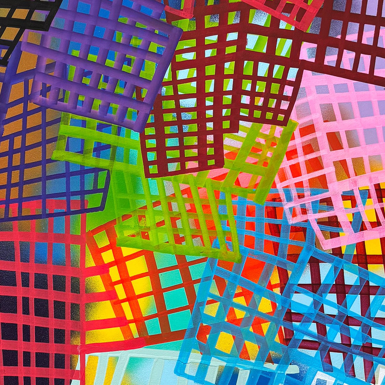 Spring Fever - Martina Nehrling - Abstract Painting - Ideelart