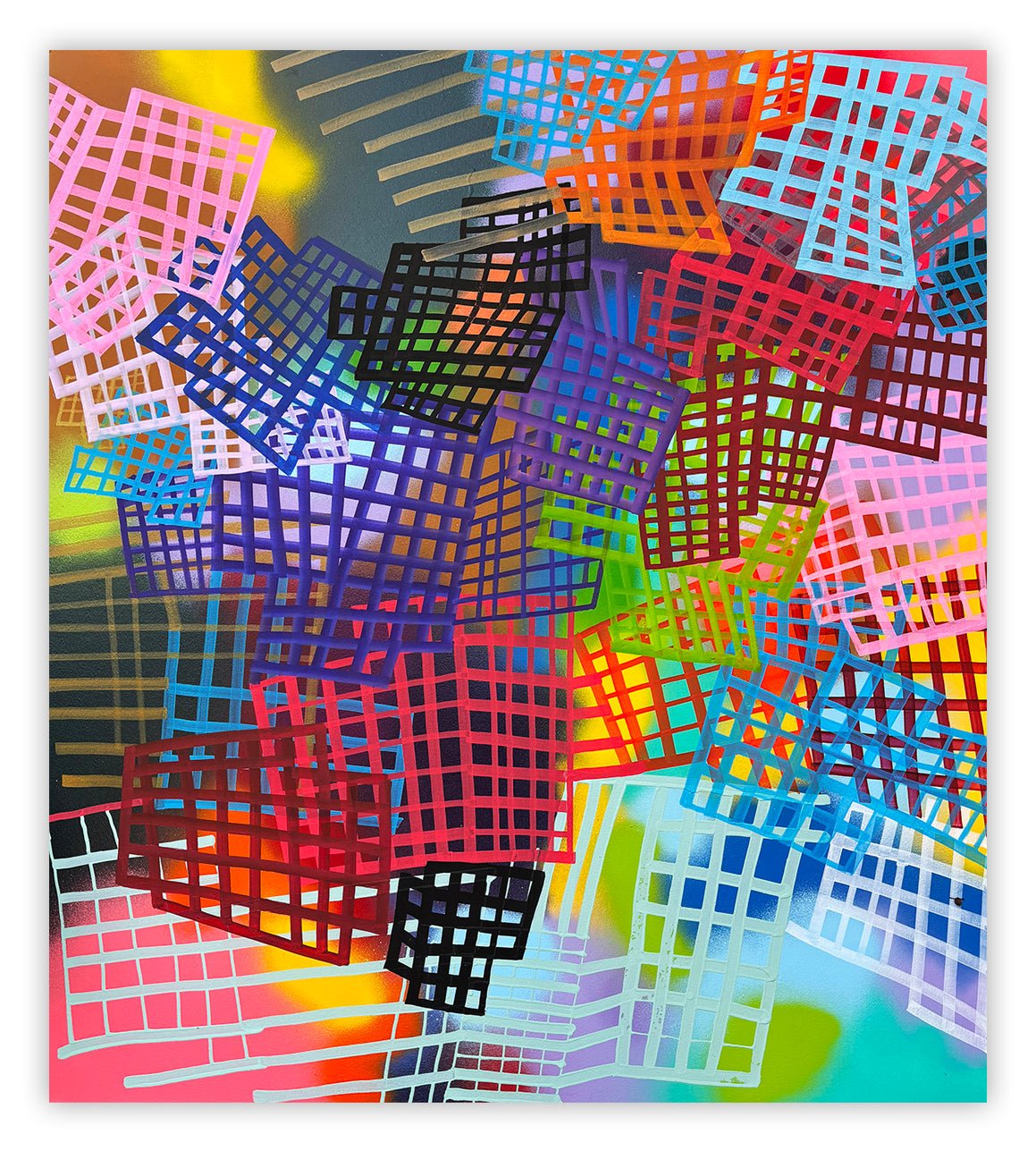 Spring Fever - Martina Nehrling - Abstract Painting - Ideelart