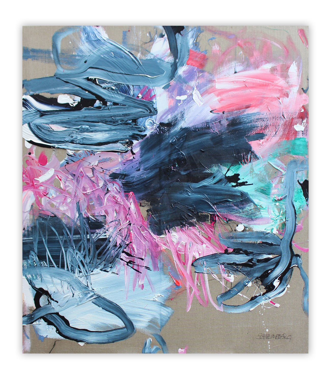 Drama Queen - Daniela Schweinsberg - Abstract Painting - Ideelart