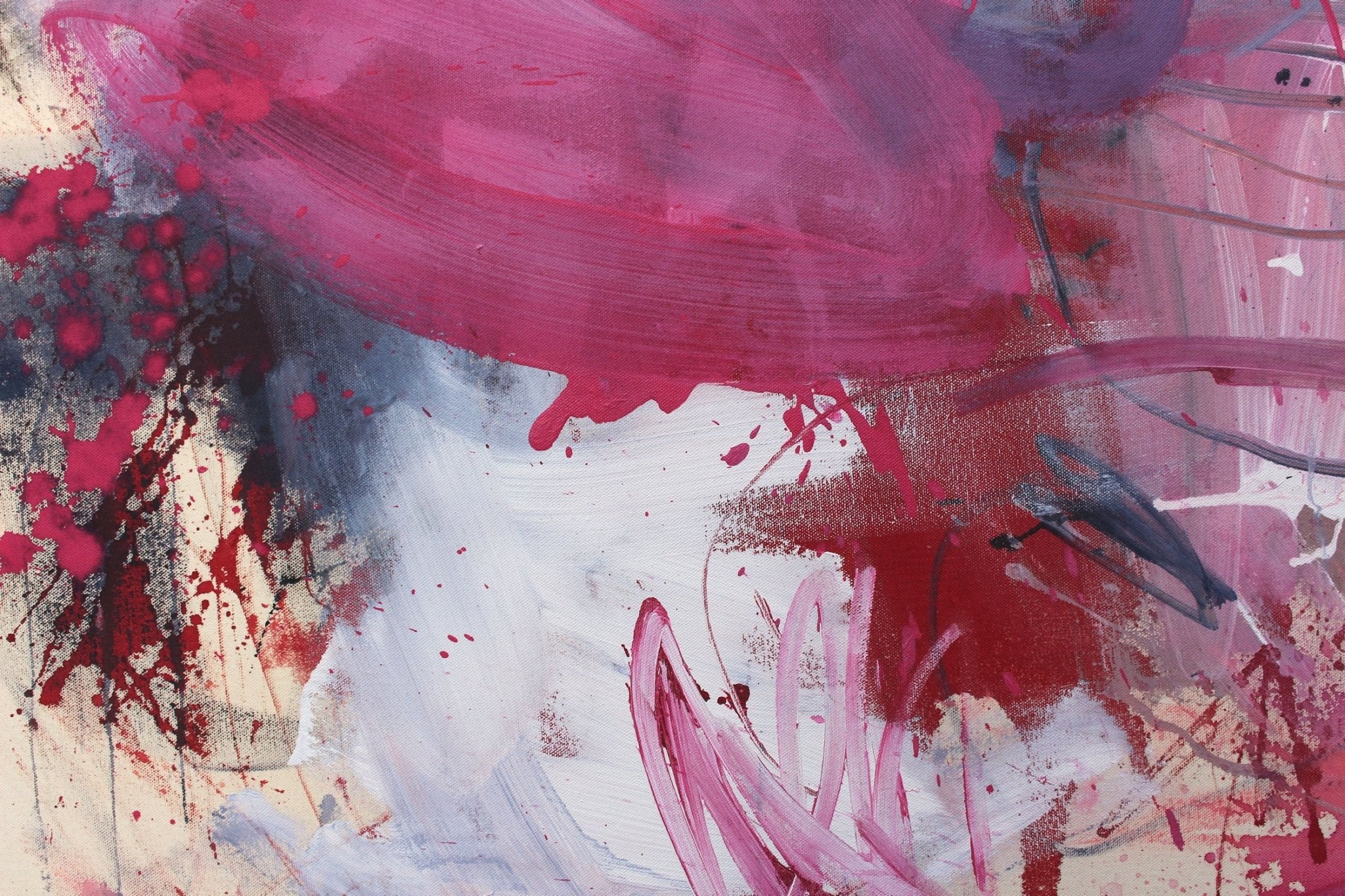 Berry Bliss - Daniela Schweinsberg - Abstract Painting - Ideelart