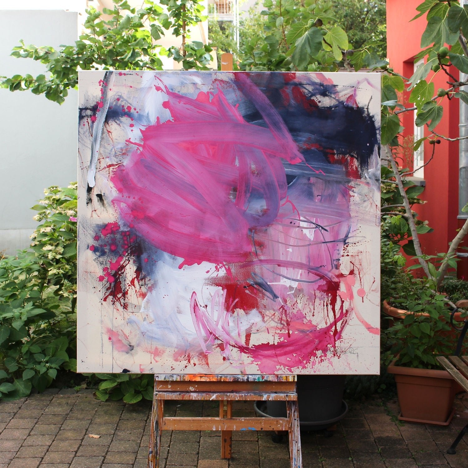 Berry Bliss - Daniela Schweinsberg - Abstract Painting - Ideelart