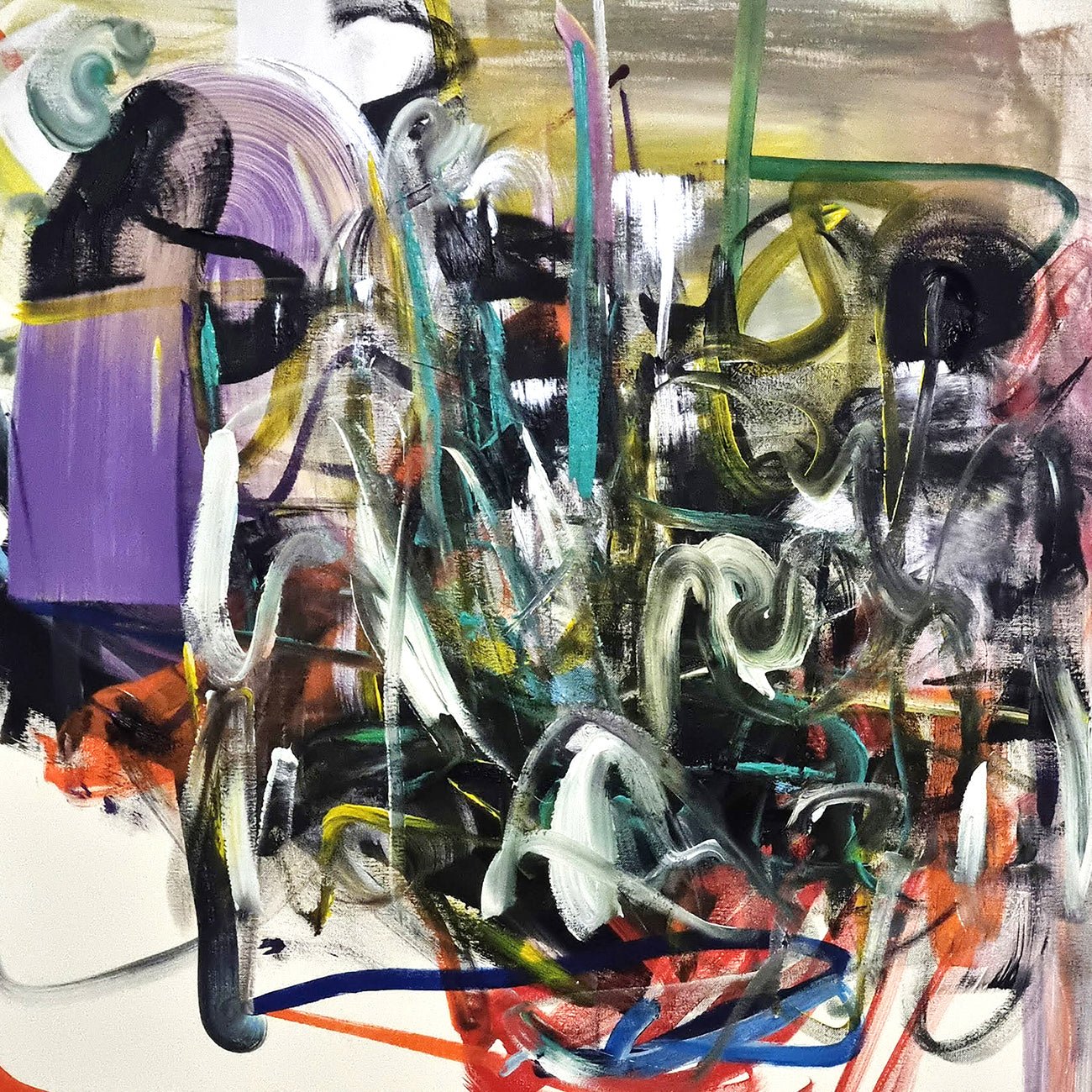 Blanc - Frédéric Prat - Abstract Painting - Ideelart