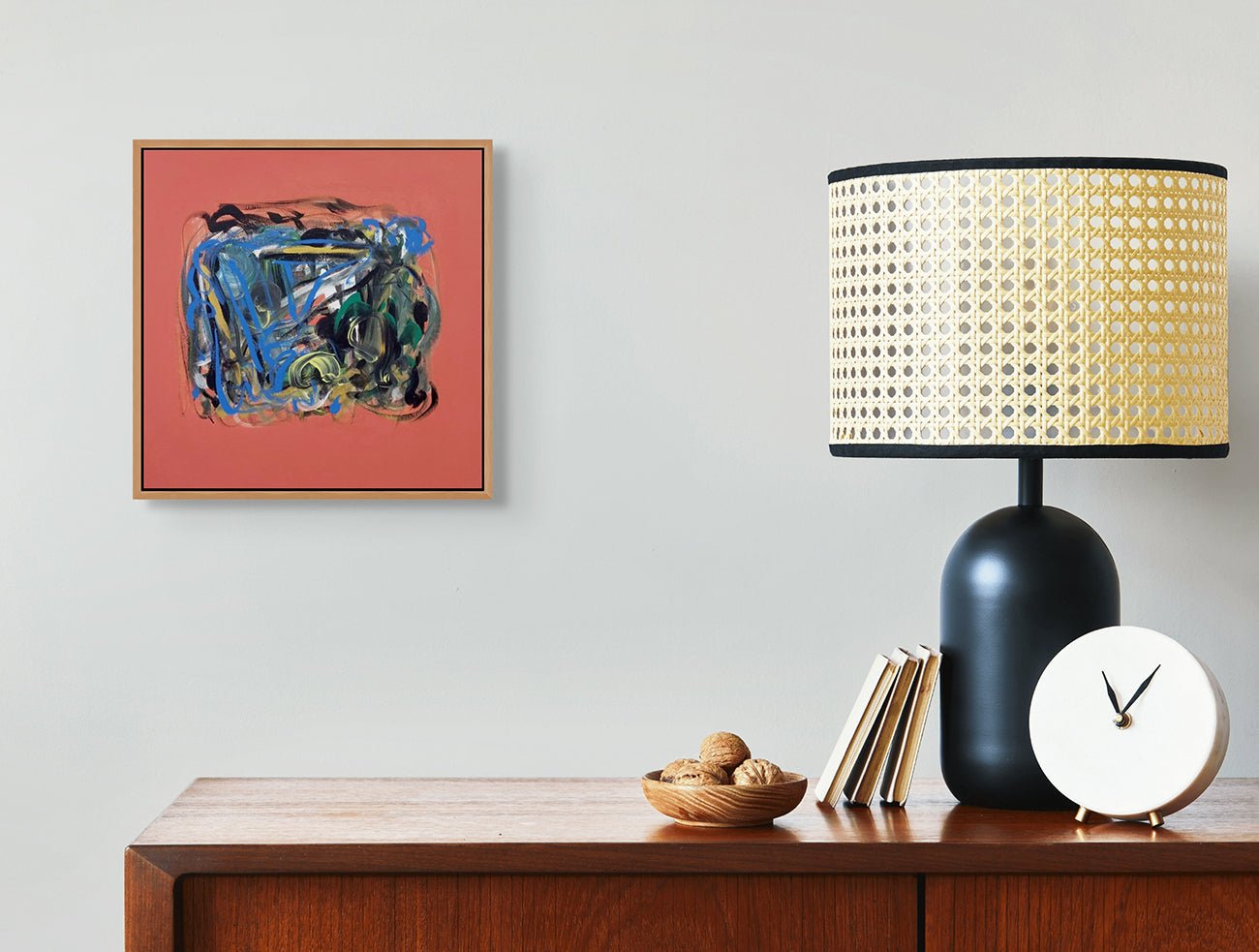 Orange - Frédéric Prat - Abstract Painting - Ideelart