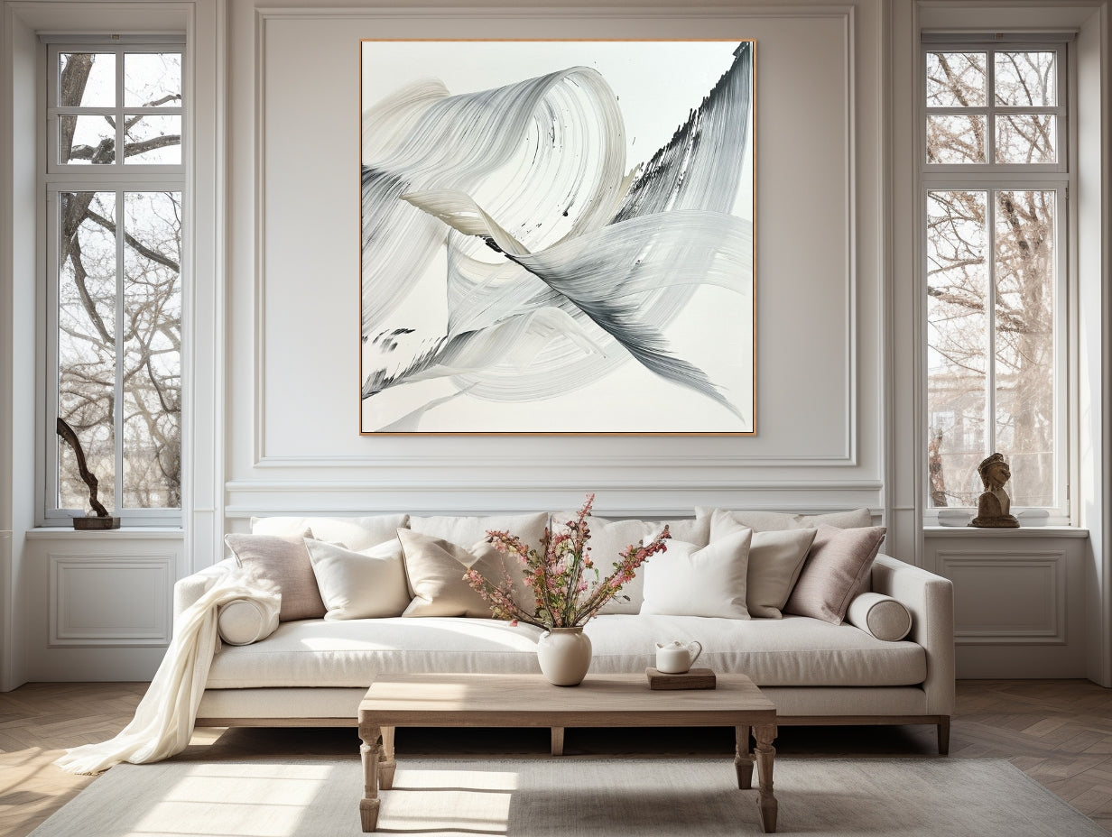 Hold Your Hand - Nikolaos Schizas - Abstract Painting - Ideelart