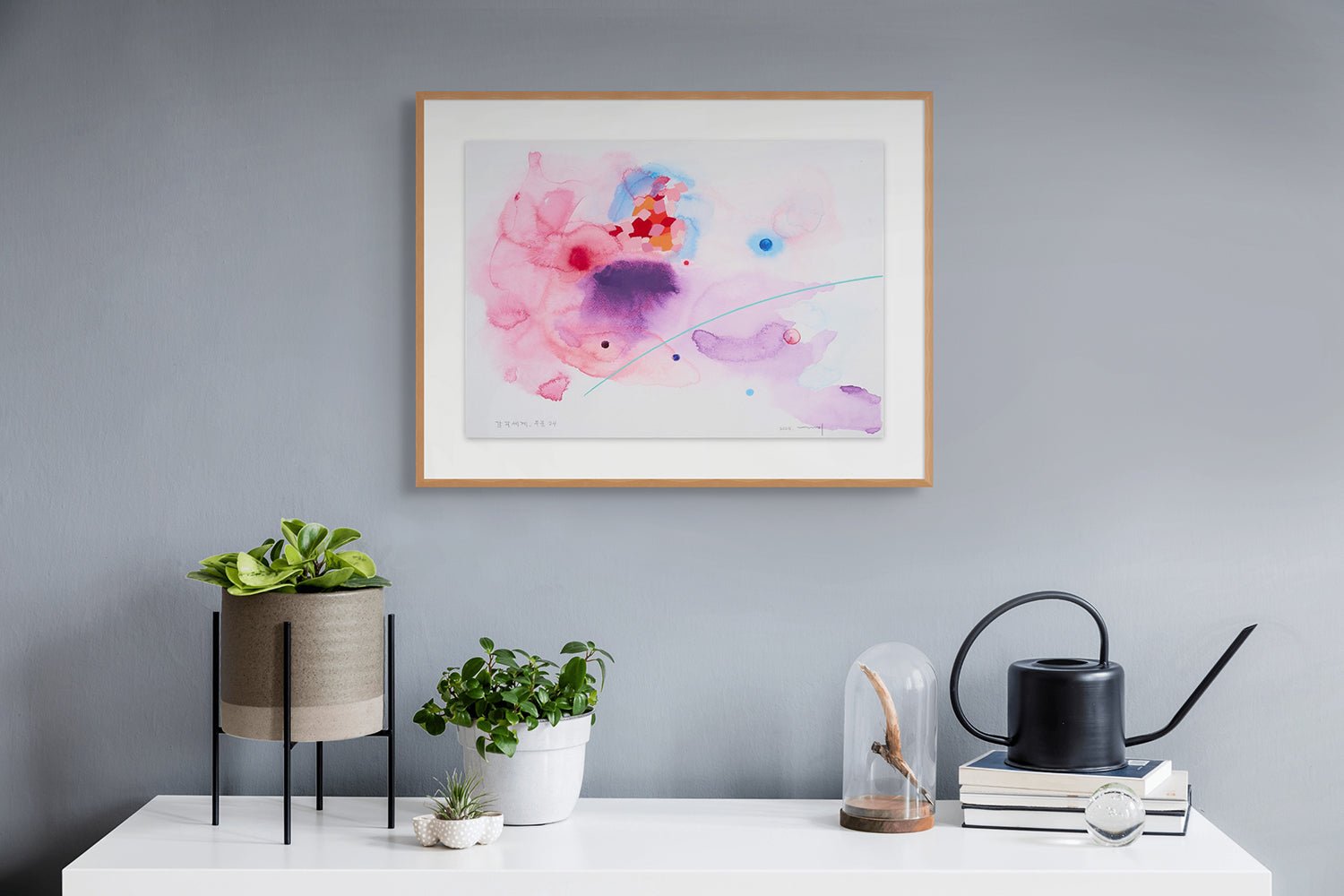 Sinneswelt - teile 24 - Kyong Lee - Abstract Painting - Ideelart