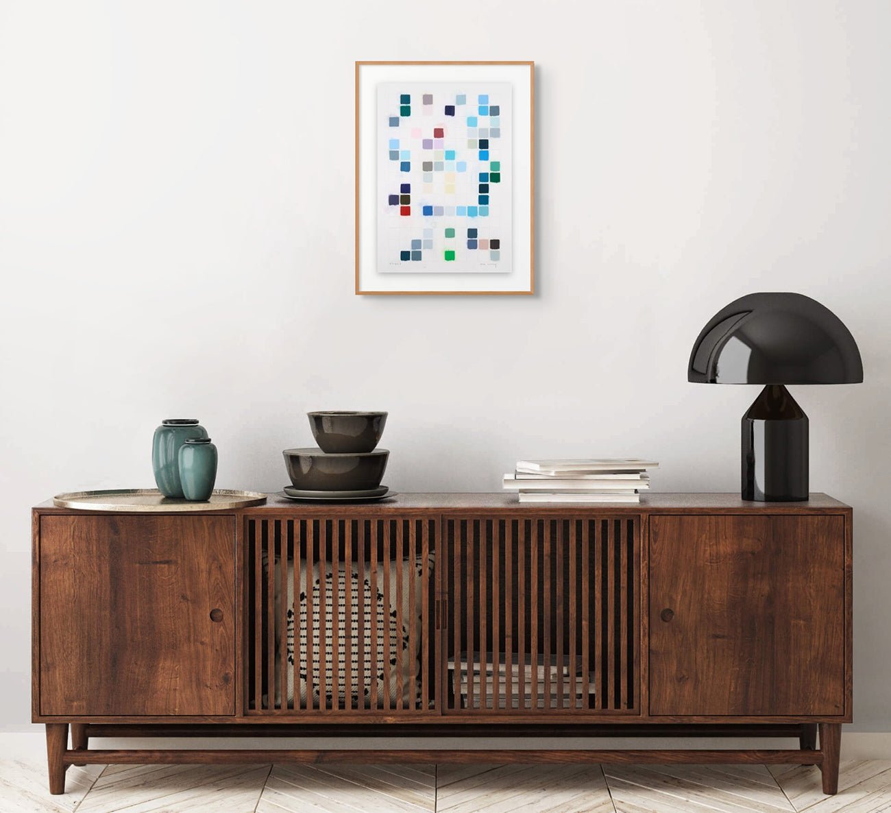 Sinnliche Komposition 7 - Kyong Lee - Abstract Painting - Ideelart