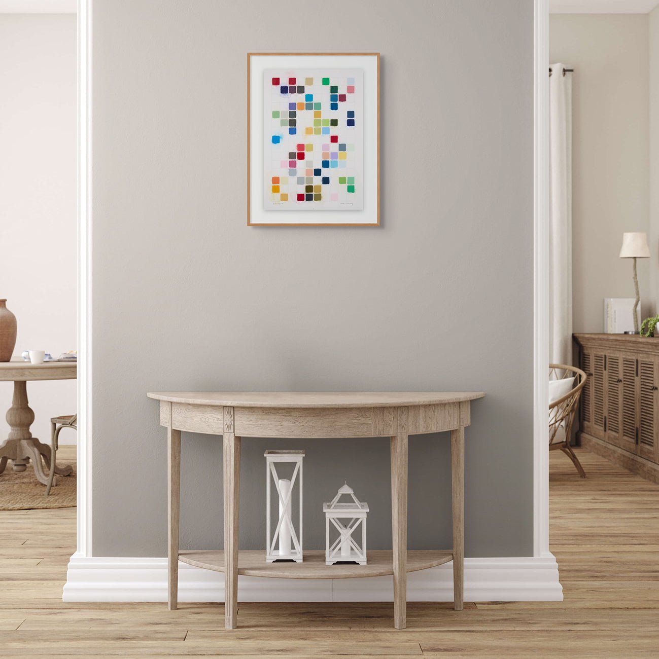 Sinnliche Komposition 8 - Kyong Lee - Abstract Painting - Ideelart