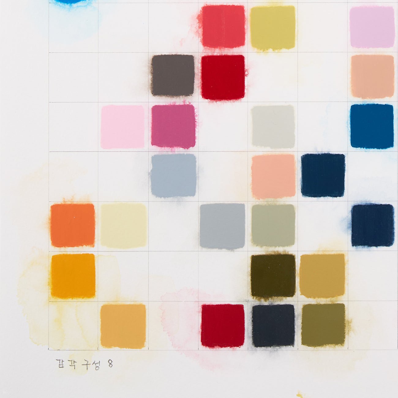 Sinnliche Komposition 8 - Kyong Lee - Abstract Painting - Ideelart