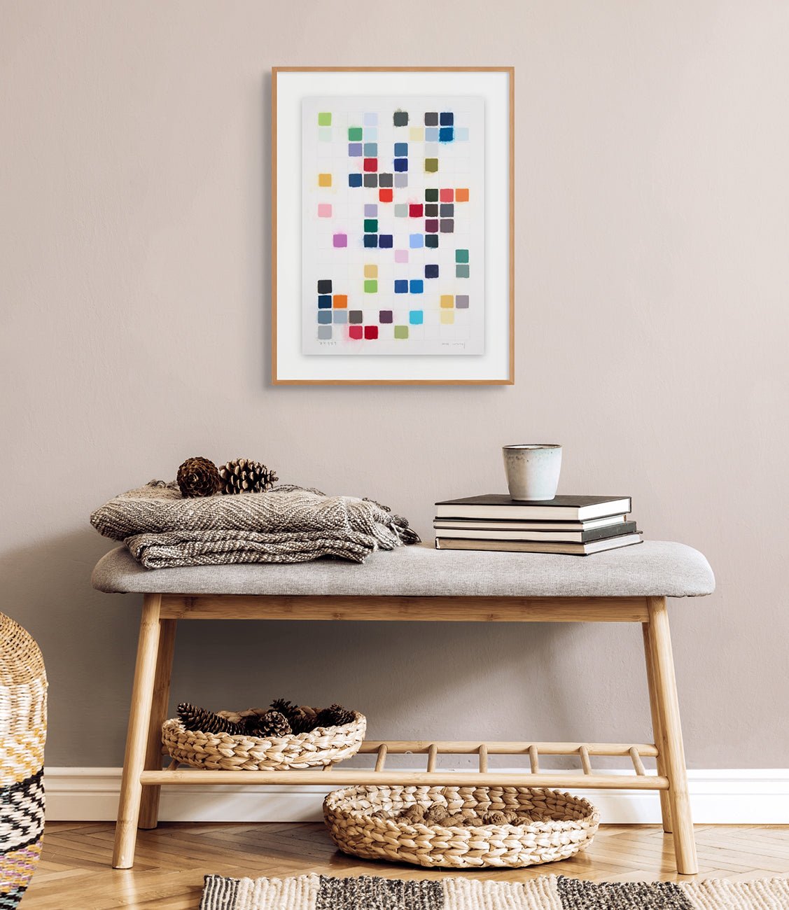 Sinnliche Komposition 9 - Kyong Lee - Abstract Painting - Ideelart