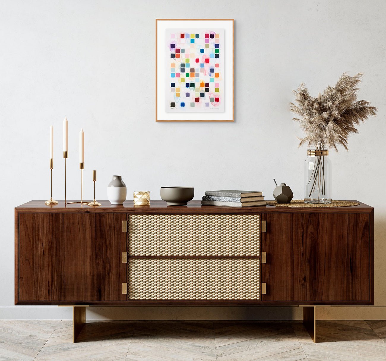 Sinnliche Komposition 11 - Kyong Lee - Abstract Painting - Ideelart