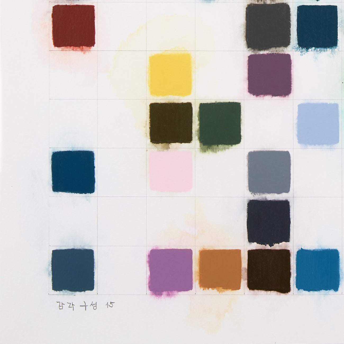 Sinnliche Komposition 15 - Kyong Lee - Abstract Painting - Ideelart