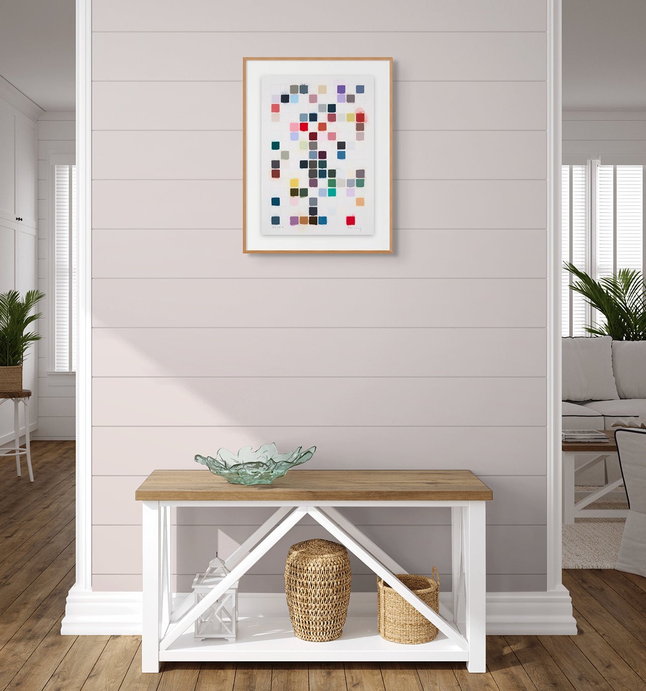 Sinnliche Komposition 15 - Kyong Lee - Abstract Painting - Ideelart