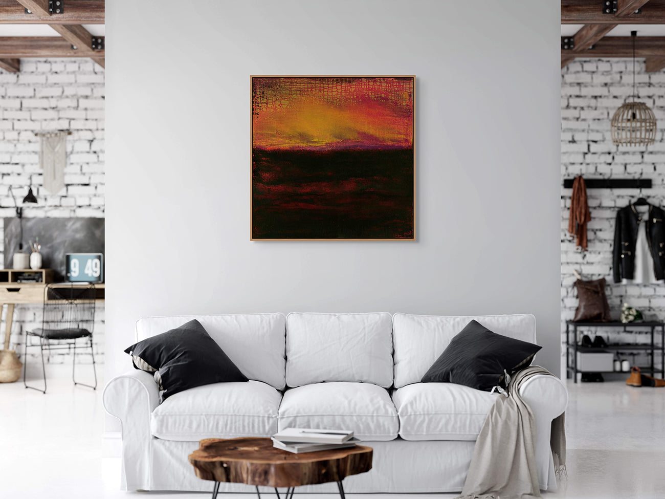 Symphonie Fantastique (for Berlioz) - Yari Ostovany - Abstract Painting - Ideelart