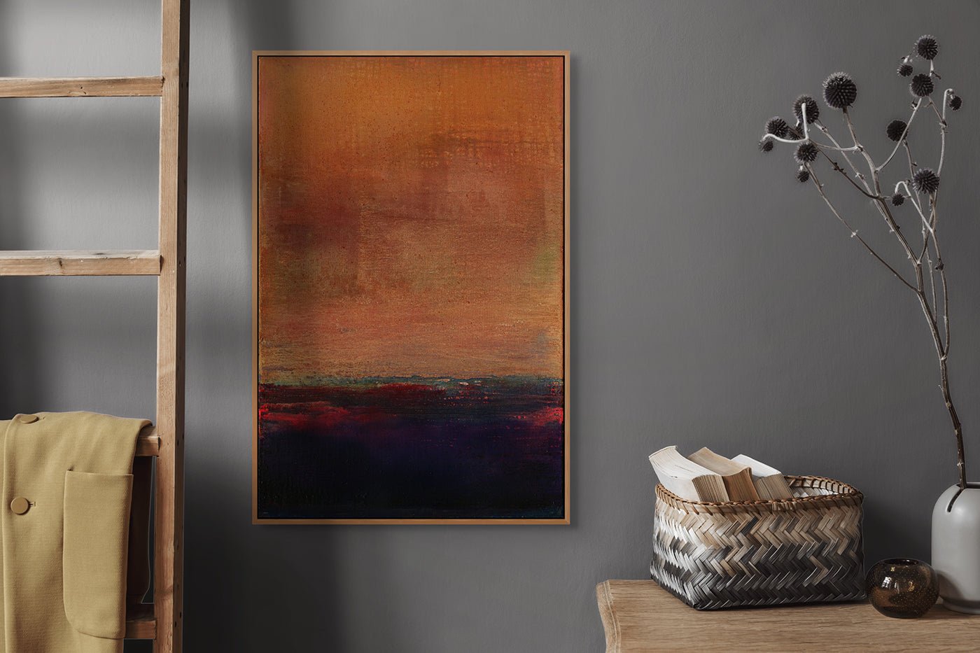 The Ship of Theseus 6 - Yari Ostovany - Abstract Painting - Ideelart